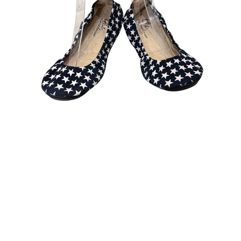 The Storehouse Flats Stars & Stripes Suede Ballet Flats Women’s Size 7 - Picture 4 of 8